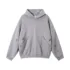 C-1255 Distressed Rivet Patchwork Pocket Hoodie