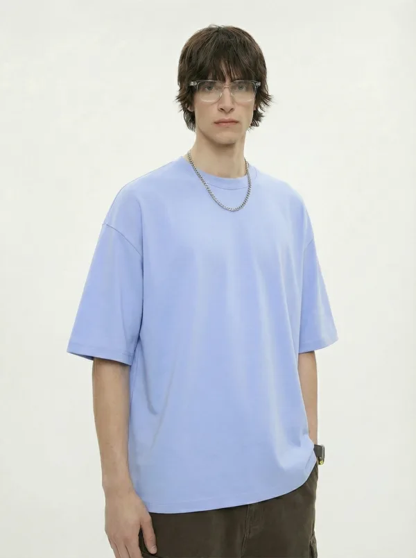 C-HL6601 Earthy Tone 16-Color FOG Drop Shoulder Short Sleeve Tee