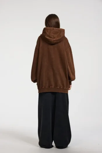 C-HL1215 High Street Heavyweight Batik Washed Vintage Hoodie