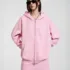 637756be_副本 C-HL1216 Batik Washed Vintage Fleece Double-Zip Sweatshirt