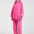 C-23842 + C-23843 Batik Wash Vintage Distressed Fleece Hoodie Two-Piece Set