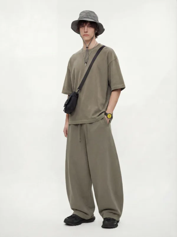 C-K1158 + K1162 Heavyweight Vintage Washed Casual Set