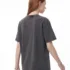 C-S26003 Snow Wash Embroidered Reverse Seam Pure Cotton 275GSM T-Shirt