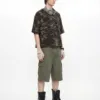 C-S26012 Boxy Vintage Camo Burnout T-Shirt