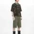 C-S26012 Boxy Vintage Camo Burnout 240GSM T-Shirt