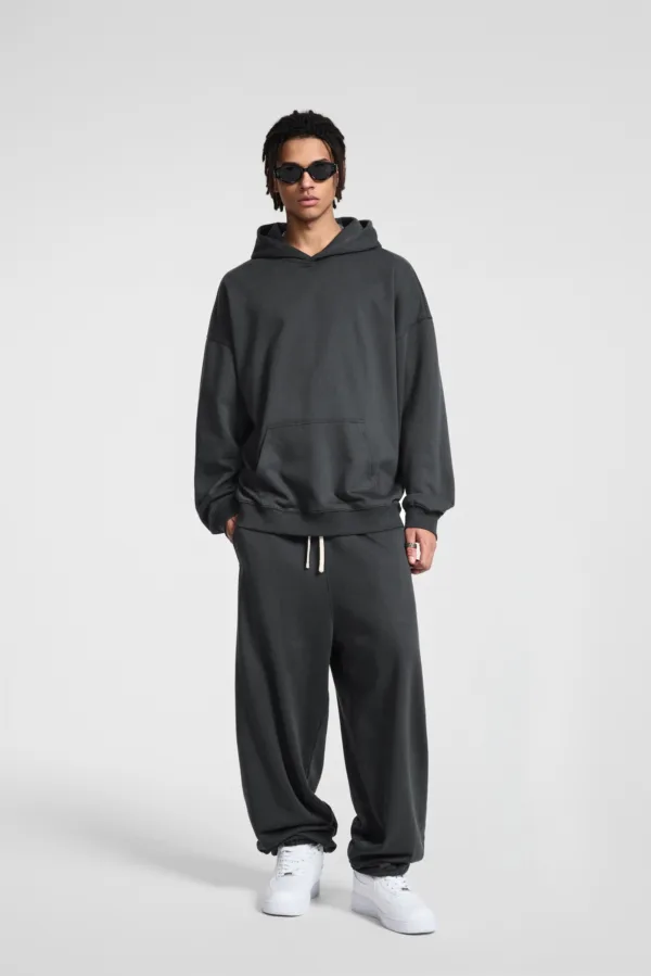 71c9eee2 C-23839 + C-23840 Heavyweight French Terry Hoodie Two-Piece Set