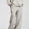 C-1236 Distressed Ripped Washed Baggy Sweatpants