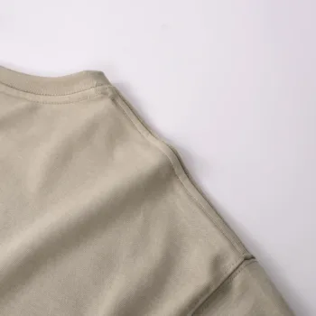 C-HL6601 Earthy Tone 16-Color FOG Drop Shoulder Short  305GSM Sleeve Tee