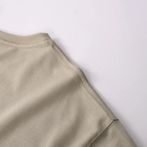 C-HL6601 Earthy Tone 16-Color FOG Drop Shoulder Short Sleeve Tee