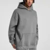 C-HL23807 Fleece-Lined Thickened Loose-Fit Hooded Sweatshirt