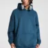 C-HL23807 Fleece-Lined Thickened Loose-Fit Hooded Sweatshirt
