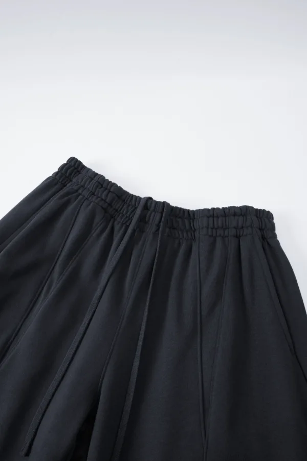 C-26002 Patchwork Athletic Barrel Pants