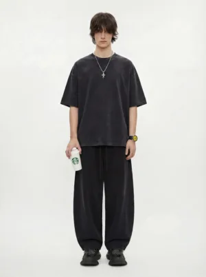 C-K1158 + K1162 Heavyweight Vintage Washed Casual Set