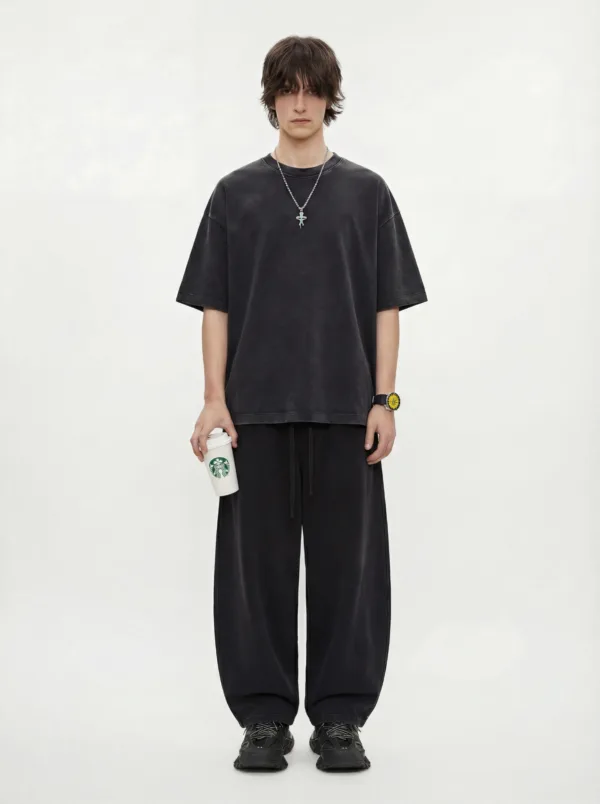 C-K1158 + K1162 Heavyweight Vintage Washed Casual Set