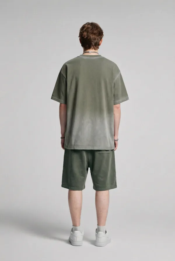 C-1109 Monkey Wash Distressed Vintage T-Shirt