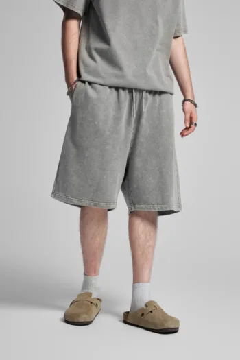 C-HL7708 High Street Batik Wash Shorts