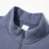 C-265 Fleece Lined Monkey Wash Half-Zip Stand-Up Collar Sweatshirt