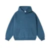 C-HL23807 Fleece-Lined Thickened Loose-Fit Hooded Sweatshirt