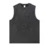 C-HL2424 Distressed Batik Raw Edge Tank Top 230GSM