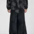 C-1236 Distressed Ripped Washed Baggy Sweatpants
