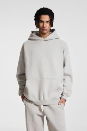 C-HL23842 Tie-Dye Washed Distressed Fleece-Lined Hooded SweatshirtC-