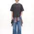 C-K1160 Washed Shoulder Distressed 305GSM T-Shirt