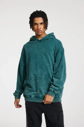 C-HL1215 High Street Heavyweight Batik Washed Vintage Hoodie