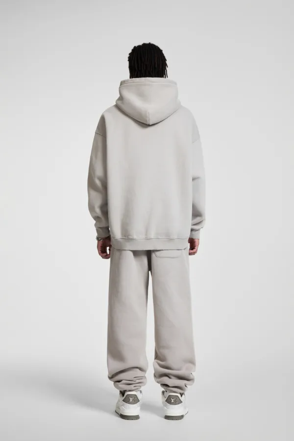 964553ae C-HL23842 Tie-Dye Washed Distressed Fleece-Lined Hooded SweatshirtC-