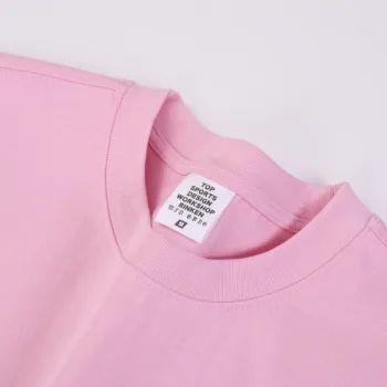C-HL6612 Basic Short Sleeve T-Shirt in FOG Color 275GSM