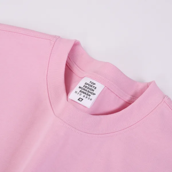 C-HL6612 Basic Short Sleeve T-Shirt in FOG Color