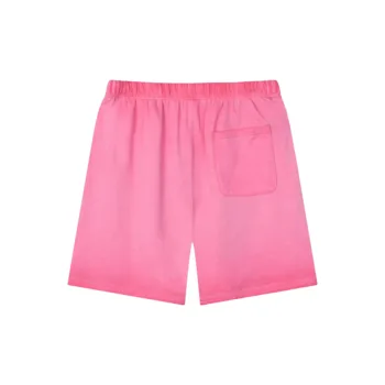 C-1238 Vintage Dyed Distressed Terry Cloth Shorts