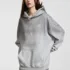 C-25311 Graffiti Splatter Distressed Fleece Hoodie