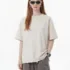 C-S26004 Distressed Raw Hem Washed Vintage 270GSM T-Shirt