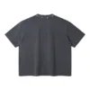 C-S26005 Vintage Washed Crew Neck Rivet T-Shirt