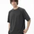 C-HL1243 Batik Raglan Raw Hem 350GSM T-Shirt