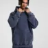 a1d22437 C-HL23842 Tie-Dye Washed Distressed Fleece-Lined Hooded SweatshirtC-