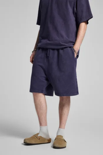 C-HL7708 High Street Batik Wash Shorts