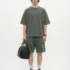 C-K1158 + K1159 Heavyweight Vintage Washed Relaxed Casual Set