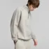 C-265 Fleece Lined Monkey Wash Half-Zip Stand-Up Collar Sweatshirt