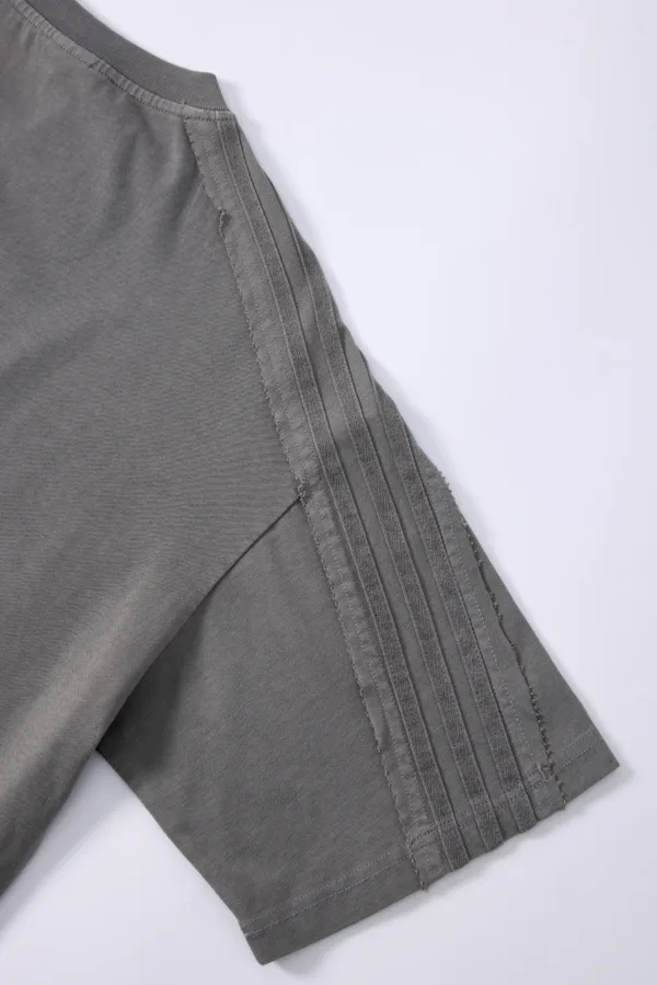 C-S26009 + S26008 Retro Striped Washed Co-ord Set