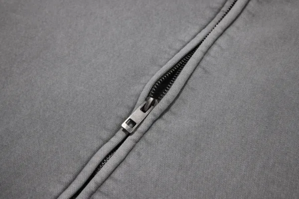 C-1305 + C-1306 Pigment Wash Stir-Fried Snowflake Vintage Distressed Fleece Hoodie Two-Piece Set