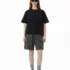 C-S26005 Vintage Washed Crew Neck Rivet 285GSM T-Shirt