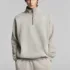 C-265 Fleece Lined Monkey Wash Half-Zip Stand-Up Collar Sweatshirt