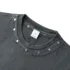 C-S26005 Vintage Washed Crew Neck Rivet 285GSM T-Shirt