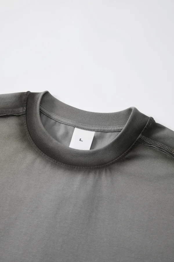 C-HL1234 Spray-Dyed Washed Distressed T-Shirt