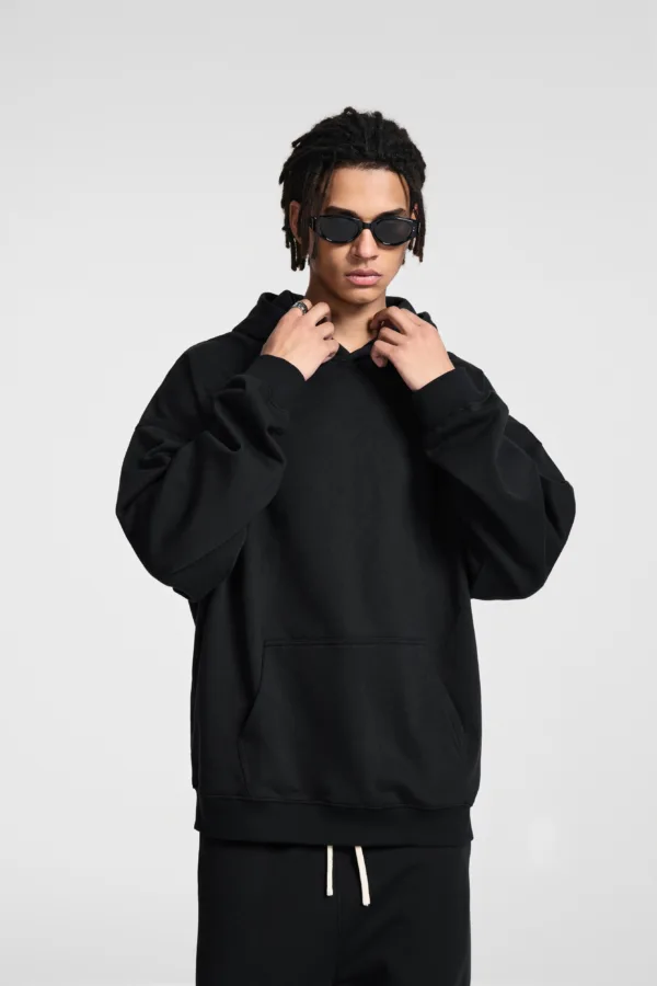 C-HL23839 Heavyweight High-Quality French Terry Hooded Sweatshirt