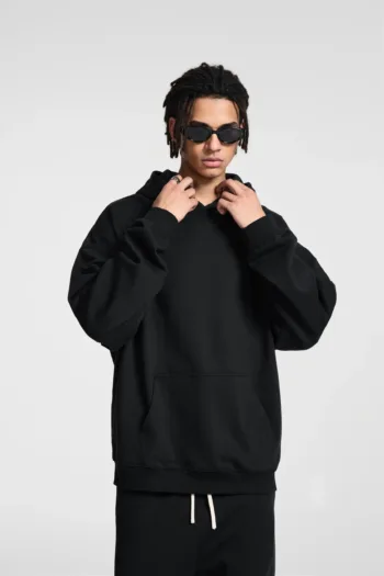 C-HL23839 Heavyweight High-Quality French Terry Hooded Sweatshirt