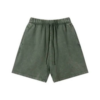 C-K1159 Washed Five-Point Shorts