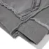 C-1305 + C-1306 Pigment Wash Stir-Fried Snowflake Vintage Distressed Fleece Hoodie Two-Piece Set