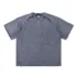 C-HL1243 Batik Raglan Raw Hem 350GSM T-Shirt